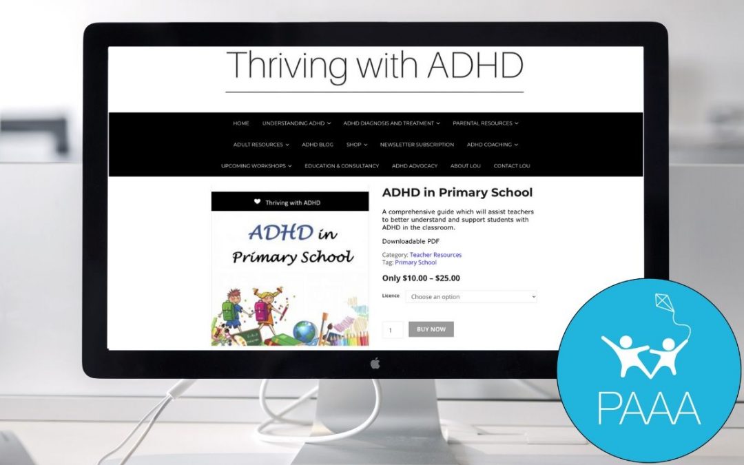 ADHD in Primary School Guide – Lou Brown